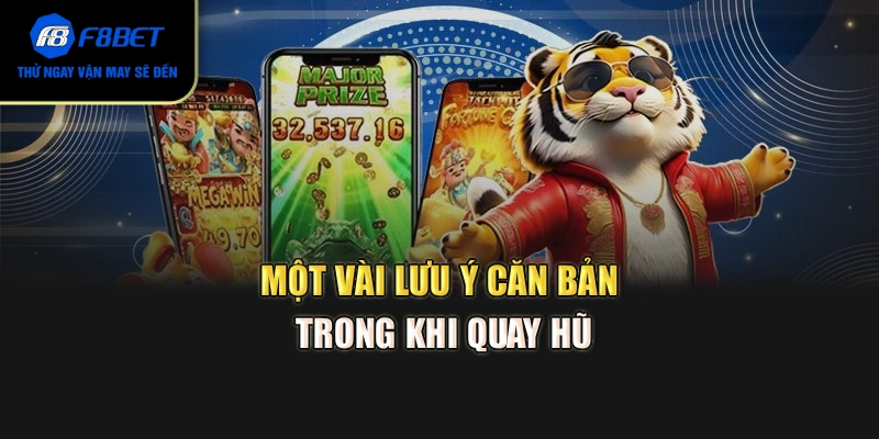 Một vài lưu ý căn bản trong khi quay hũ